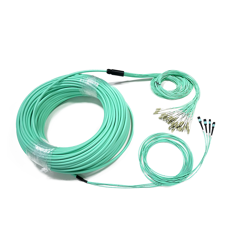 OM3 OM4 48 cores Fiber optic MPO Cable