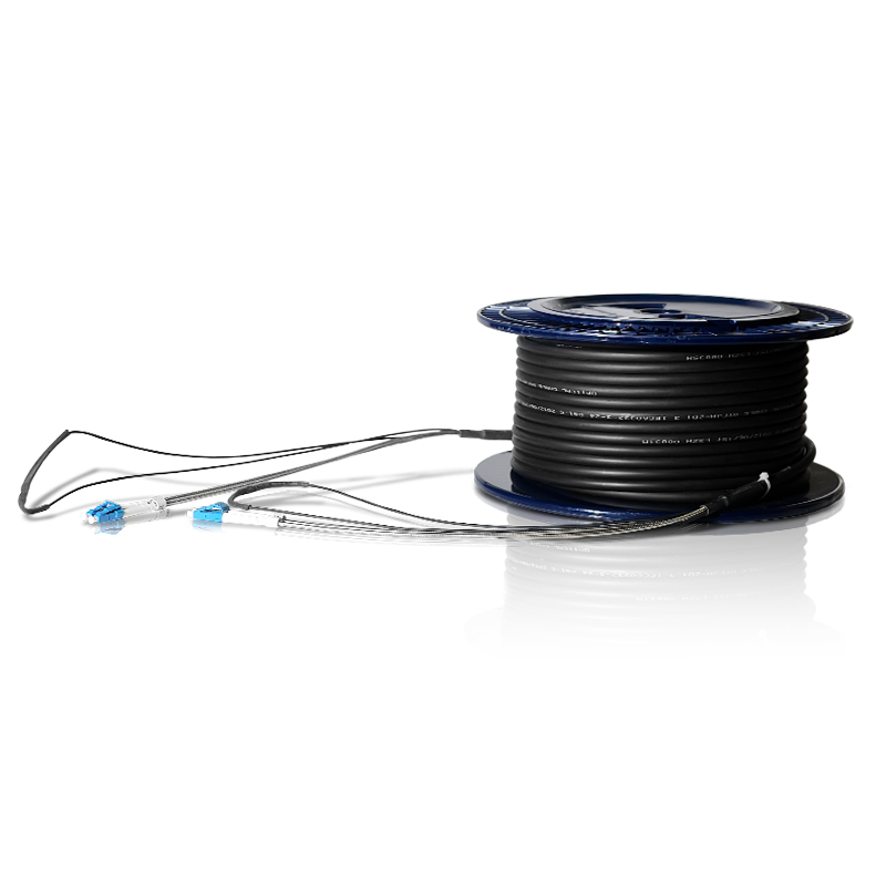 LC-LC Duplex CPRI 7.0mm cable waterproof outdoor fiber optic cable