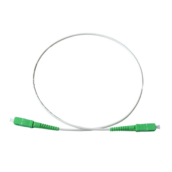  Fiber optic patch cord SC APC 9125 SX 0.9mm 3m PVC single mode Fiber Optic Patch Cord