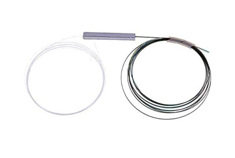 Mini Fiber Optic 1 X 4 PLC Splitter 900um